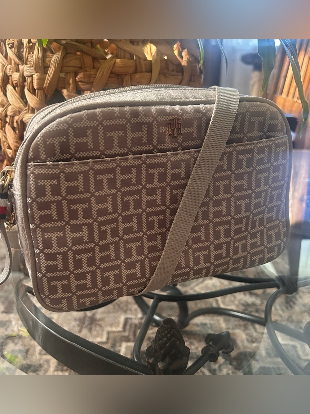Tommy Hilfiger Jacquard Crossbody Bag